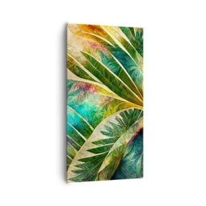 Quadro em tela - As cores dos trópicos - 65x120 cm