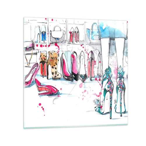 Quadro em vidro - Abre-te, sésamo - 30x30 cm