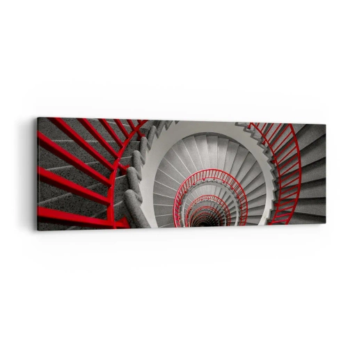 Quadro em tela - Diversão de arquitetura - 90x30 cm