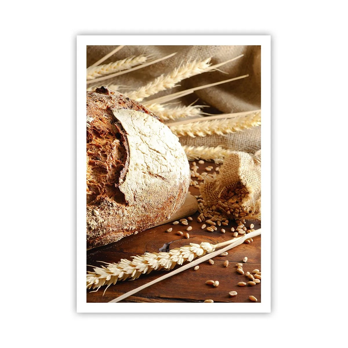 Pôster - Apetitoso, perfumado, crocante - 70x100 cm