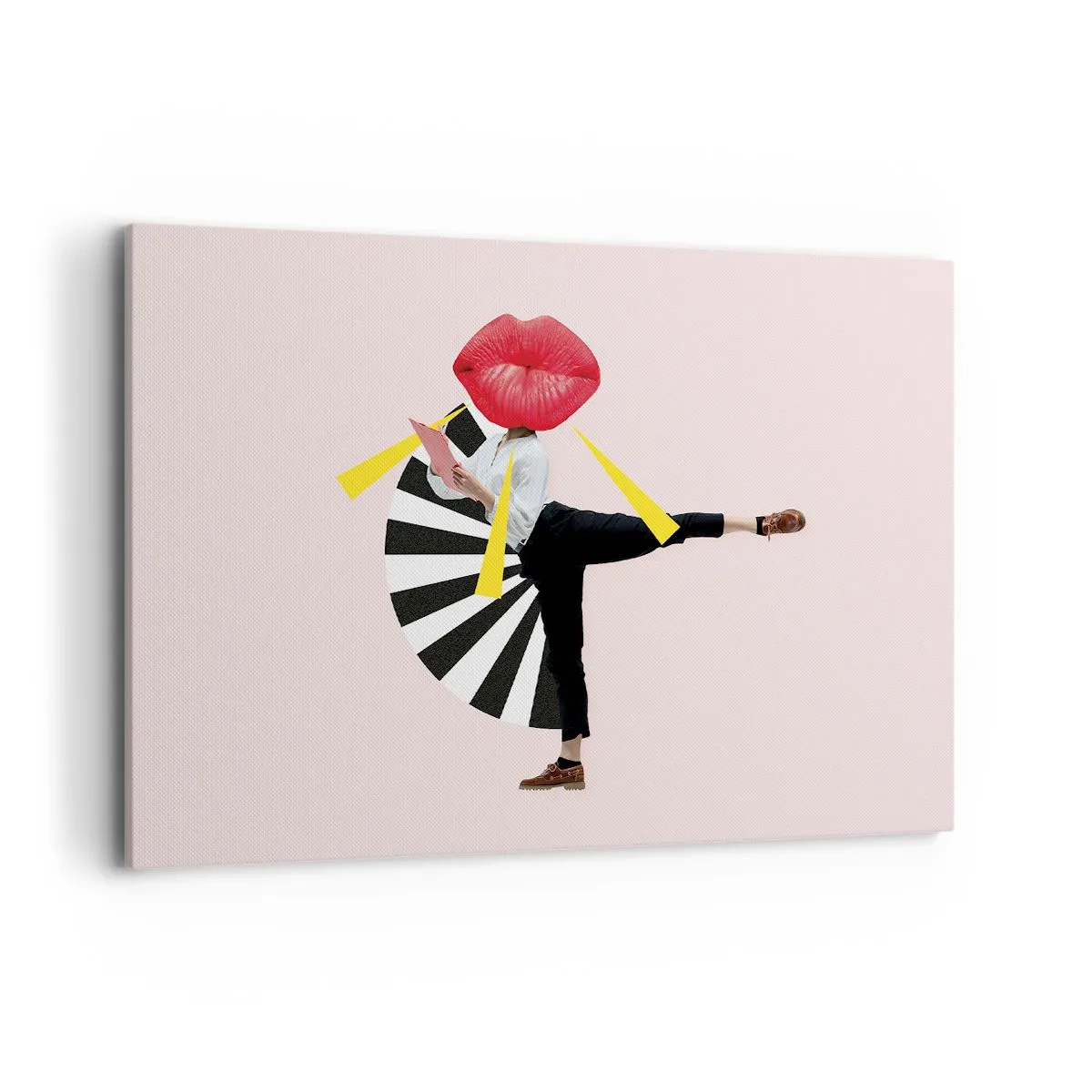 Quadro em tela - Arte pop surreal - 100x70 cm