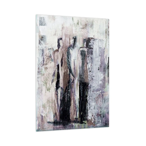 Quadro em vidro - Três misteriosos - 50x70 cm