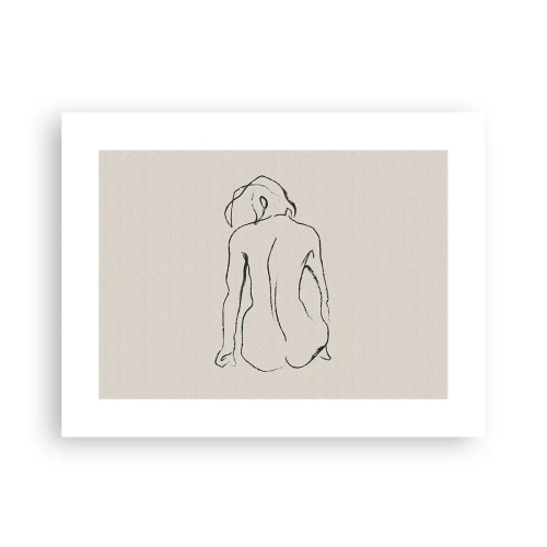 Pôster - Nu de rapariga - 40x30 cm
