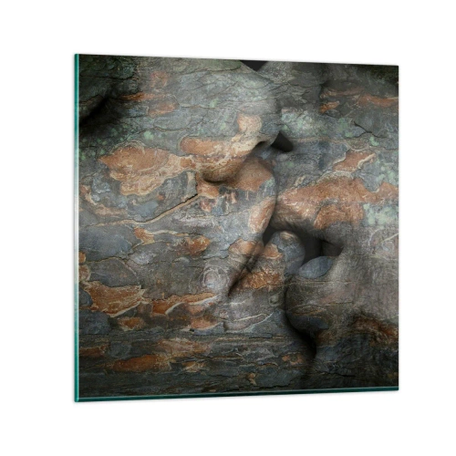 Quadro em vidro - Juntos para sempre - 30x30 cm
