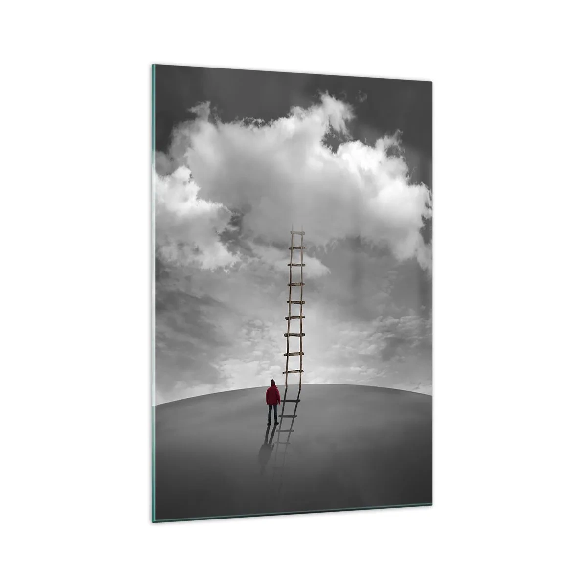 Quadro em vidro - Tudo é possível - 70x100 cm