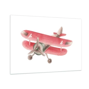 Quadro em vidro - Pronto para voos altos - 100x70 cm