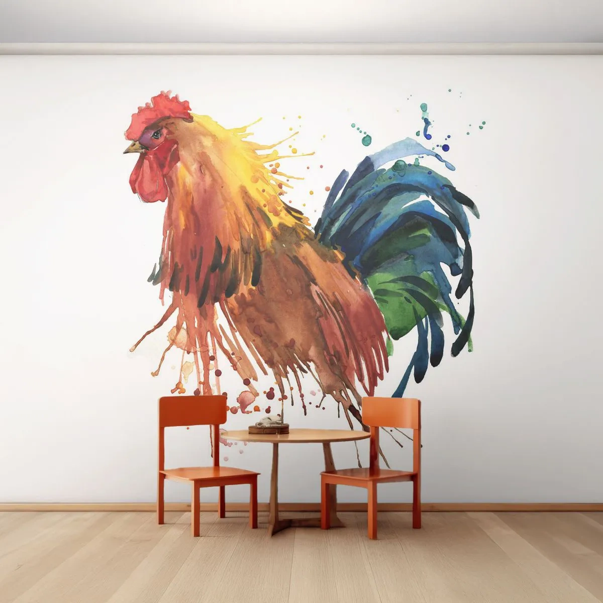 Papel de Parede Autocolante Deluxe Sticker - Manto real, orgulho real - Galo, Gráficos, Reprodução - 250x175 cm