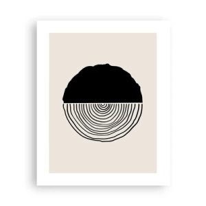 Pôster - Meio a meio - 40x50 cm