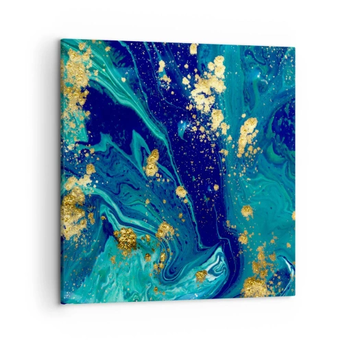 Quadro em tela - Flocos de sol - 50x50 cm