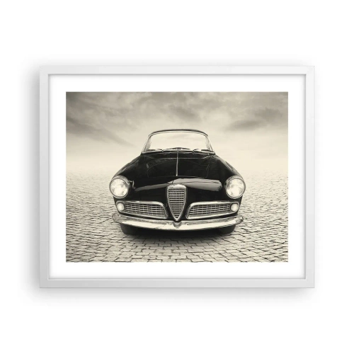 Pôster em moldura branca - E como não me amar? - 50x40 cm