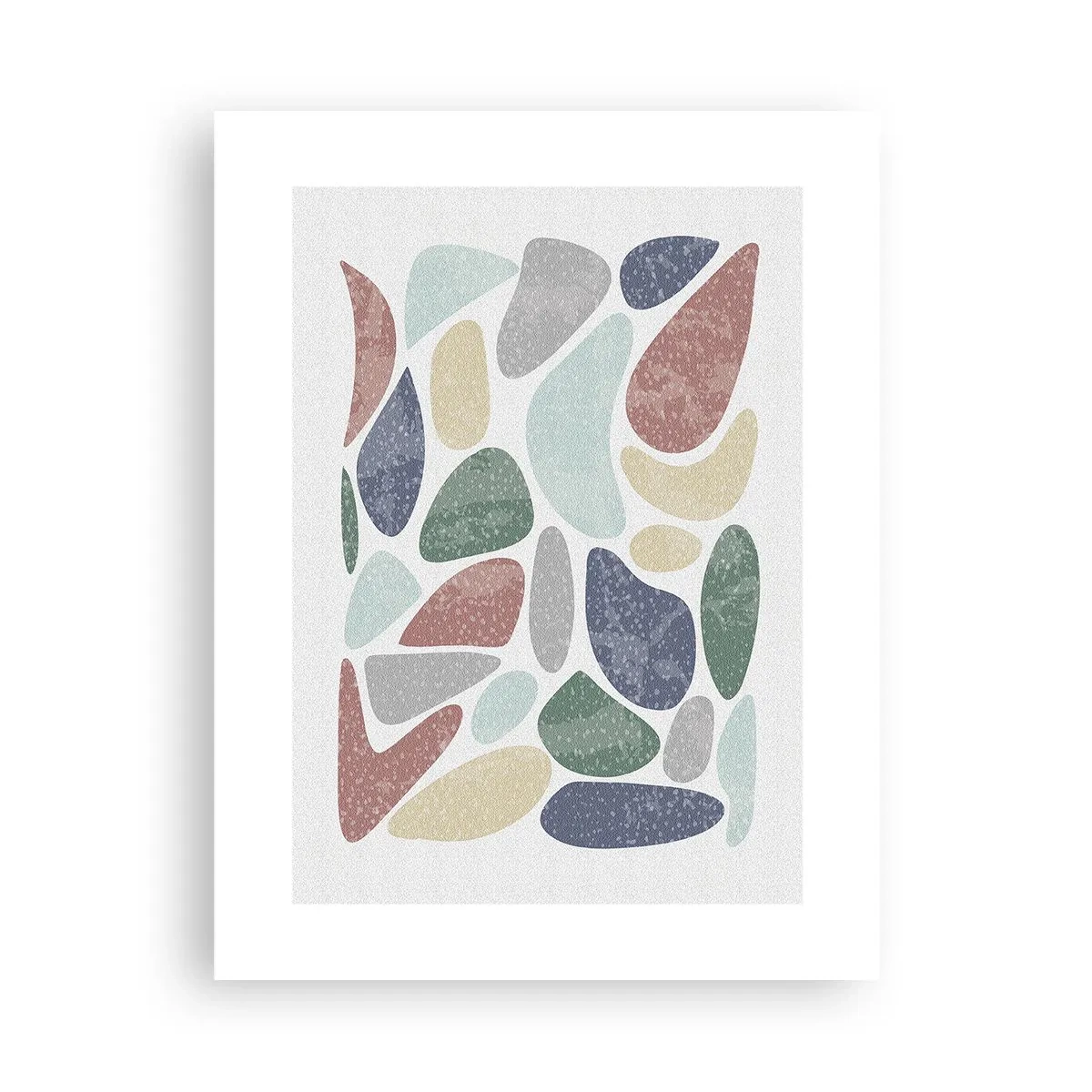 Pôster - Um mosaico de cores em pó - 30x40 cm