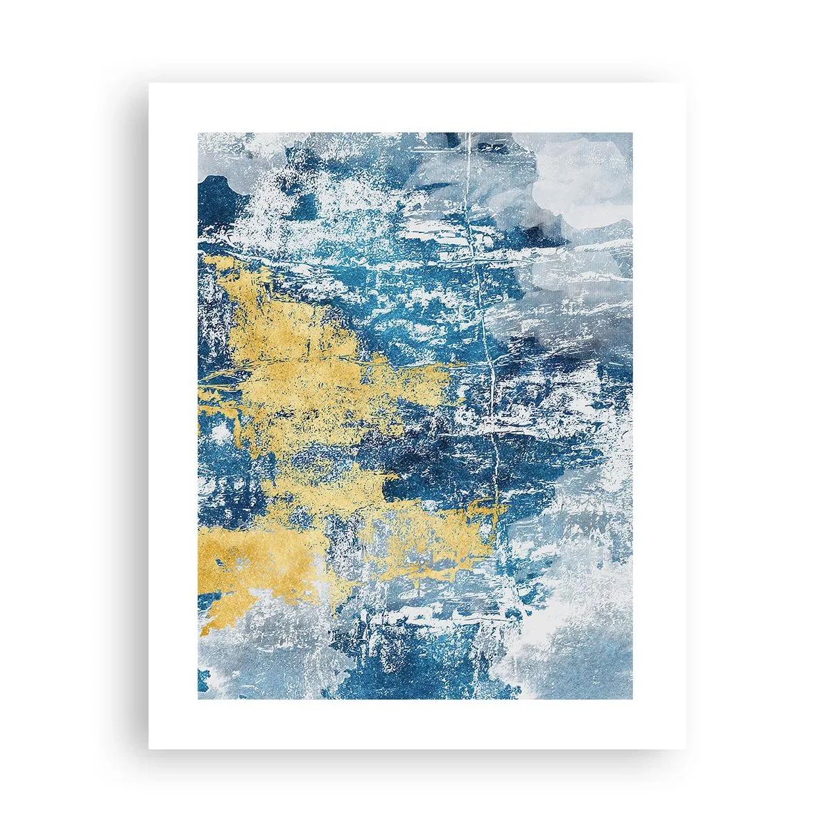 Pôster - Abstração cheia de clima - 40x50 cm