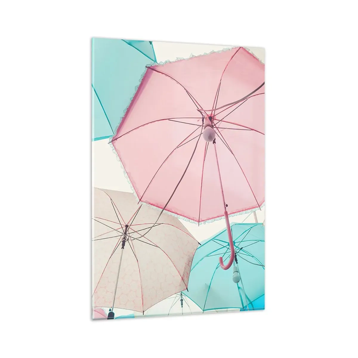 Quadro em vidro - Às vezes sol, às vezes chuva - 80x120 cm