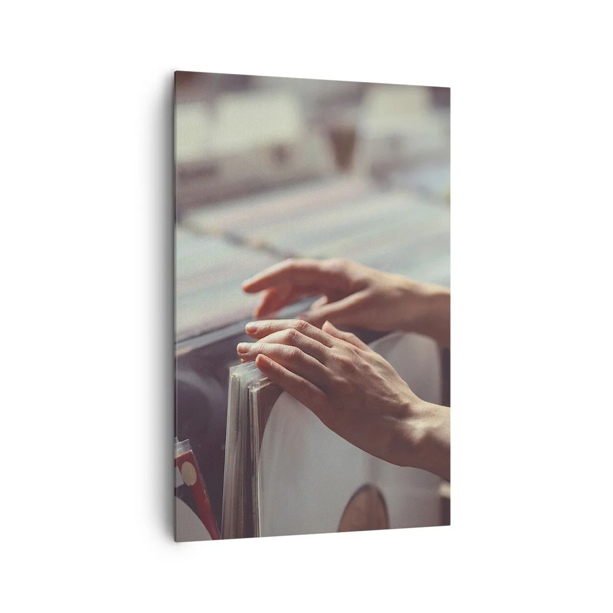 Quadro em tela - Em busca de emoções - 80x120 cm