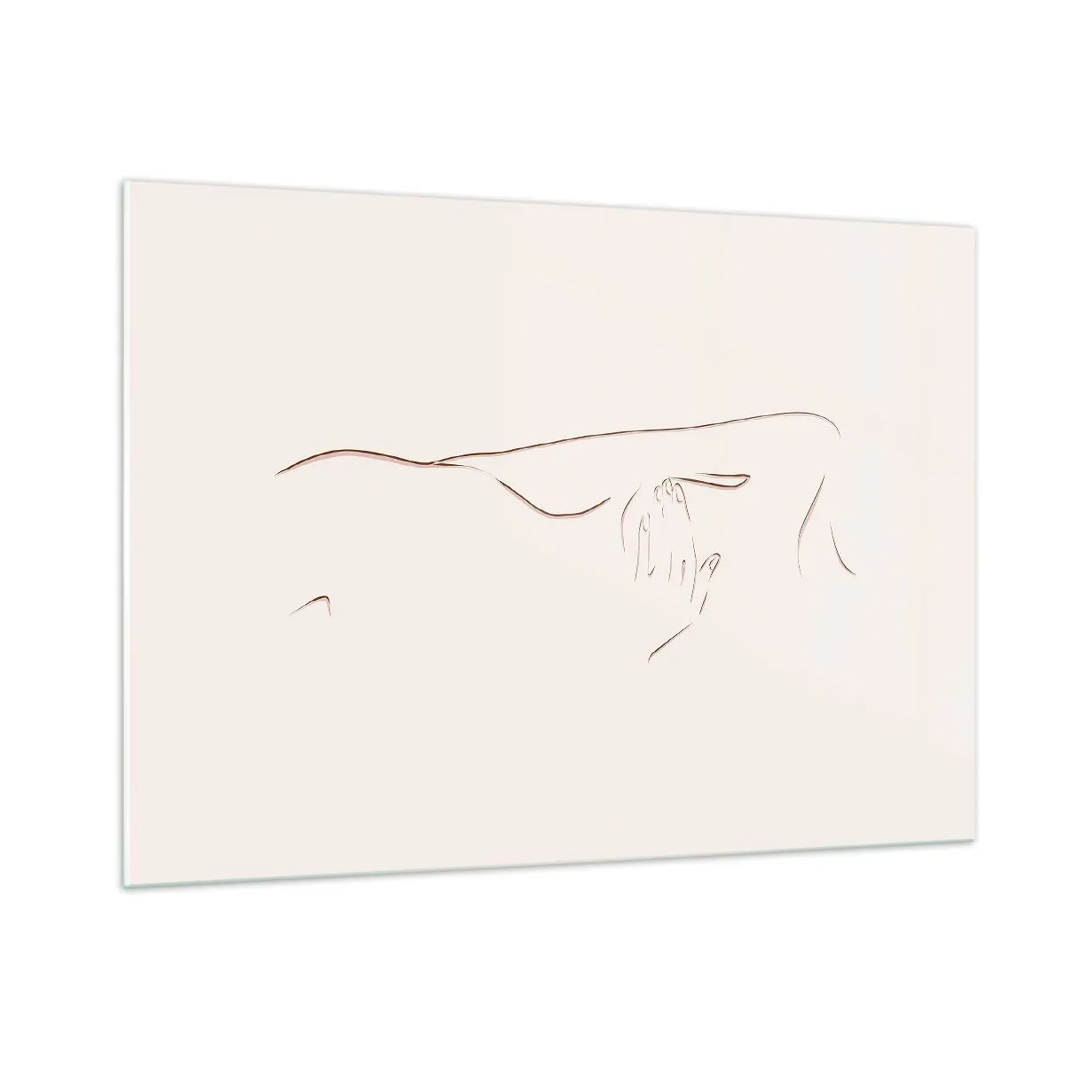 Quadro em vidro - A forma do desejo - 100x70 cm