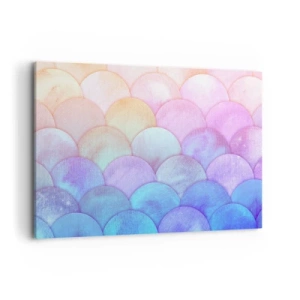 Quadro em tela - Escala de pérola - 120x80 cm