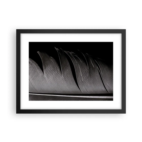 Pôster com moldura preta - A caneta – um design maravilhoso - 40x30 cm