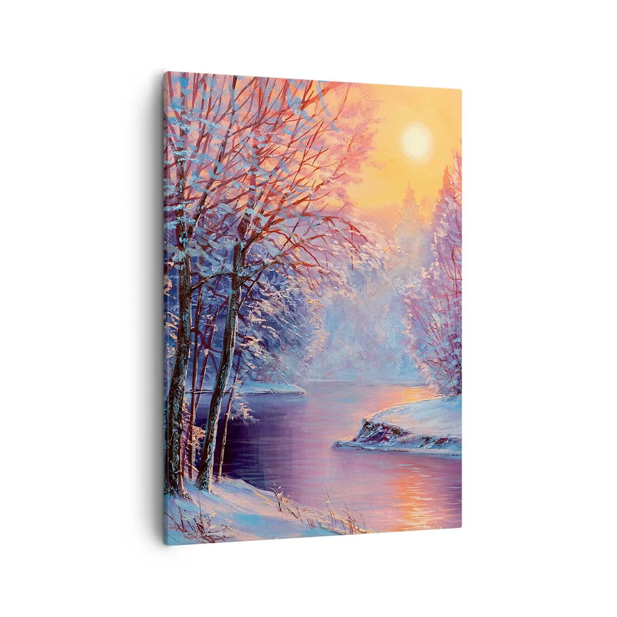Quadro em tela - Cores do inverno - 50x70 cm