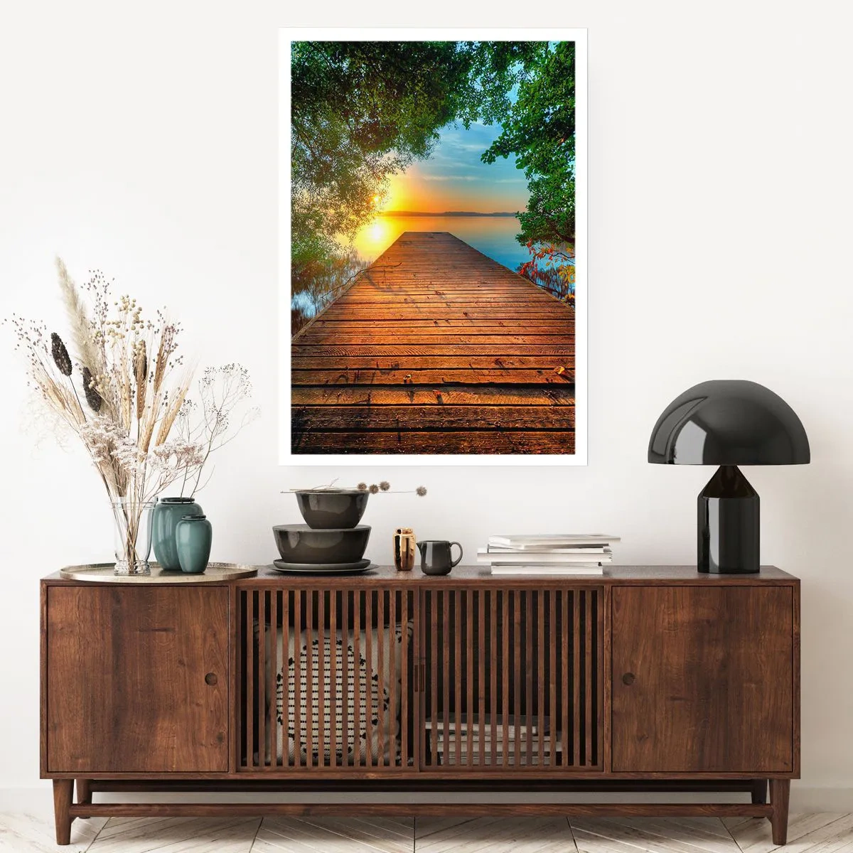 Pôster - Tome o seu tempo, sente-se - 50x70 cm