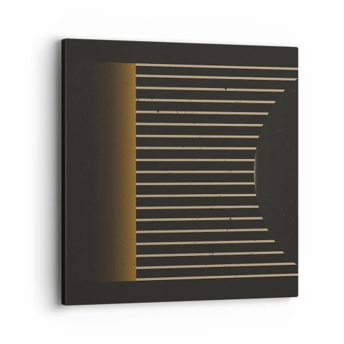 Quadro em tela - Explorar a escuridão - 40x40 cm