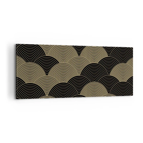 Quadro em tela - Unidade na multiplicidade - 100x40 cm