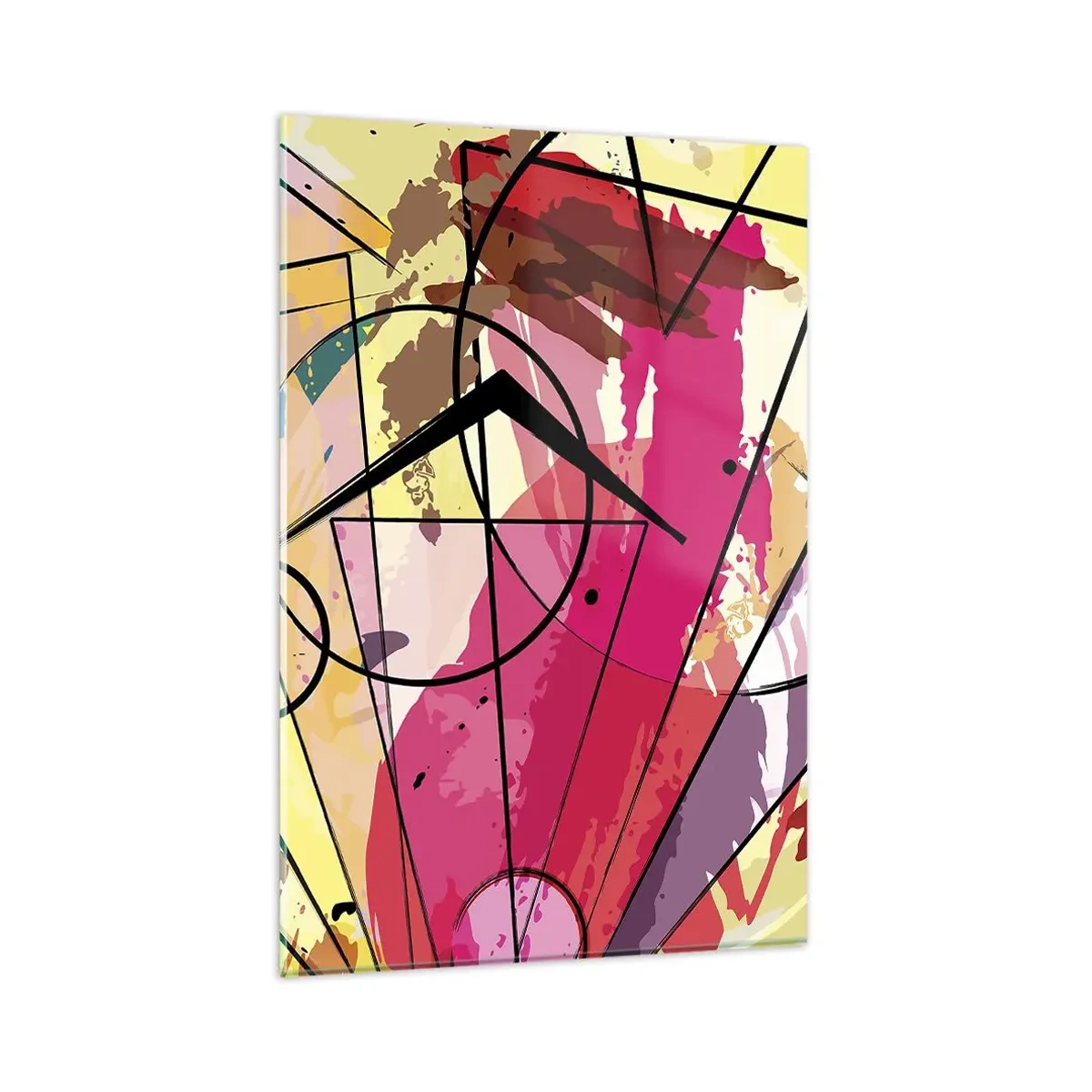 Quadro em vidro - Explosão - 80x120 cm