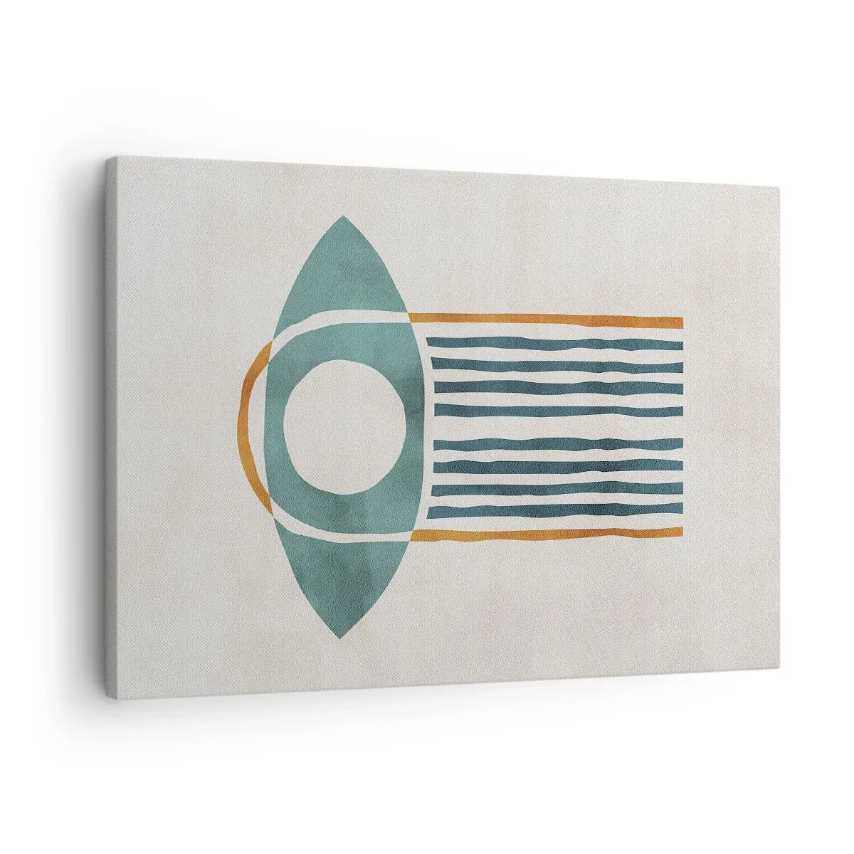 Quadro em tela - Sinais e rituais - 70x50 cm