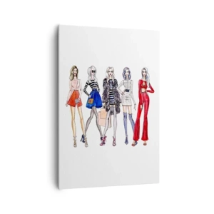 Quadro em tela - Every week Fashion Week - 70x100 cm