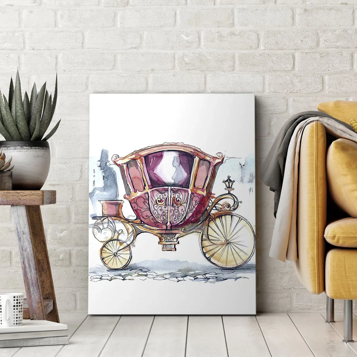 Quadro em tela - Para um casamento ou para um baile? - 50x70 cm