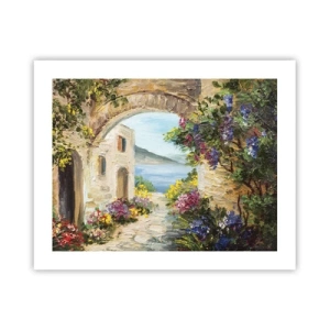 Pôster - O encanto da província costeira - 50x40 cm