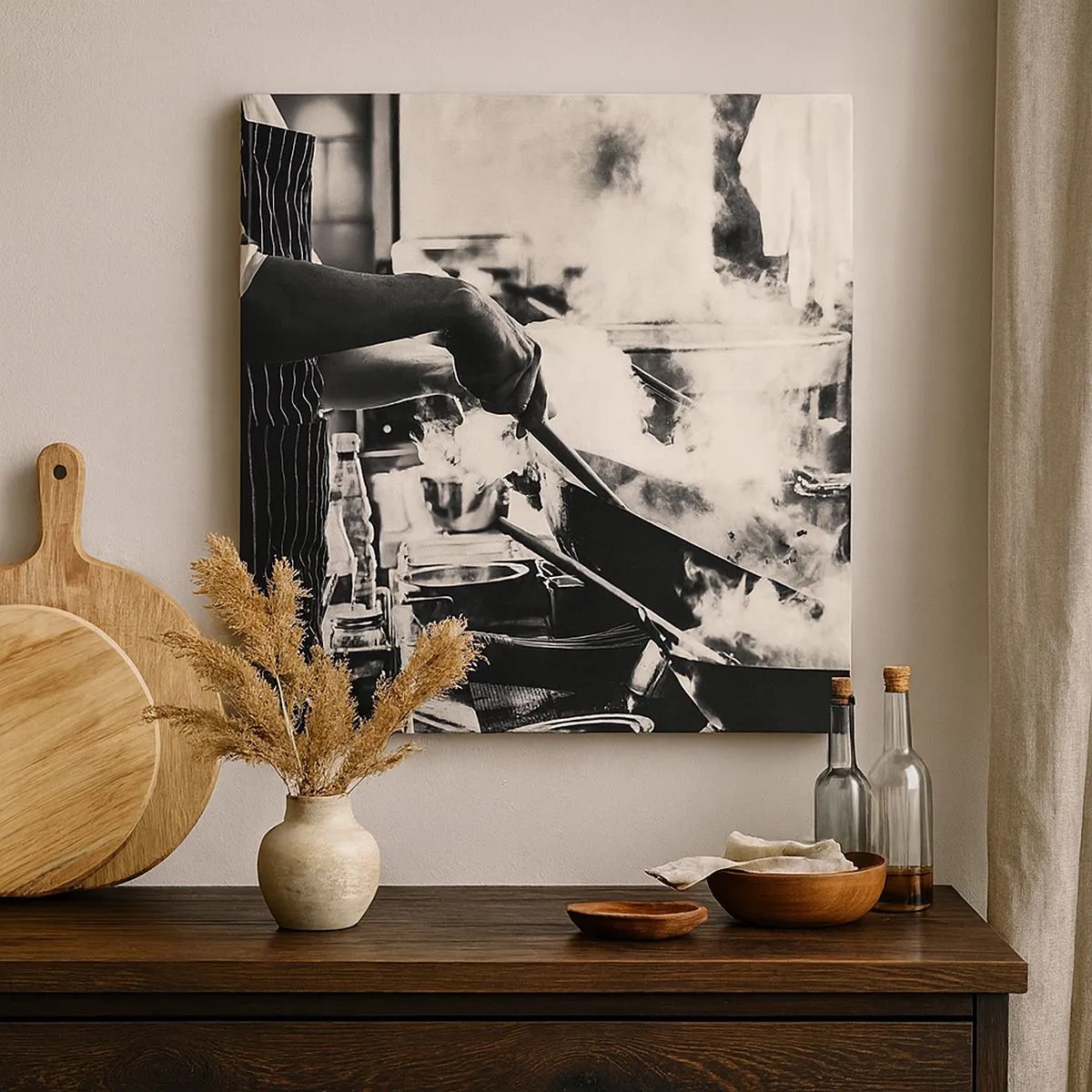 Quadro em tela - Alquimia de sabores - 30x30 cm