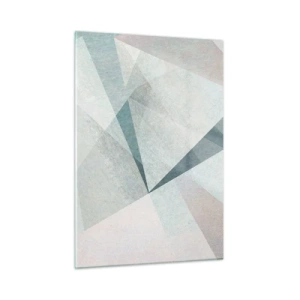 Quadro em vidro - Calmo, embora dinâmico - 50x70 cm