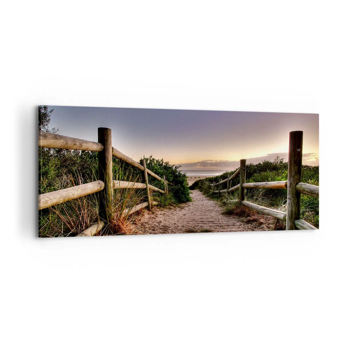 Quadro em tela - O objetivo já está claro - 120x50 cm
