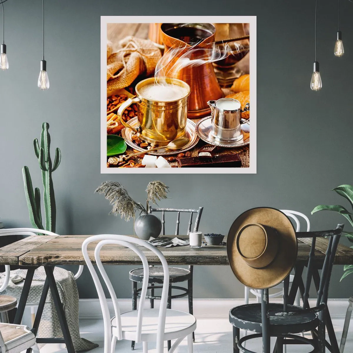 Pôster - Bons dias! - 50x50 cm