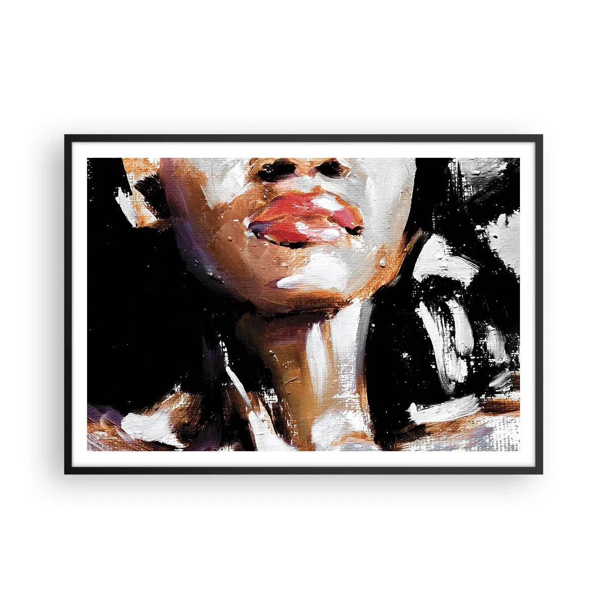 Pôster com moldura preta - Orgulho sem preconceitos - 100x70 cm
