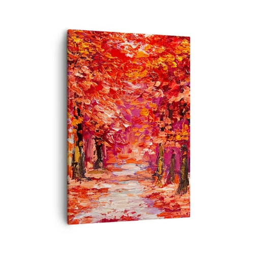 Quadro em tela - Impressão de outono - 50x70 cm