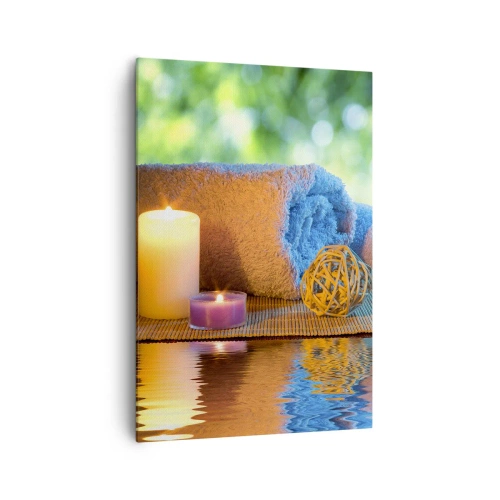 Quadro em tela - Tempo para o corpo - 70x100 cm