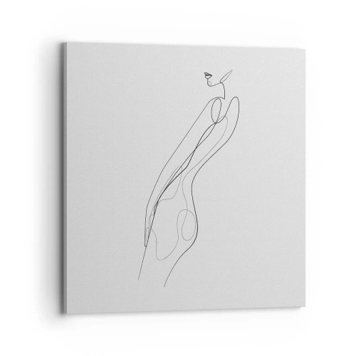 Quadro em tela - Apenas uma promessa - 70x70 cm