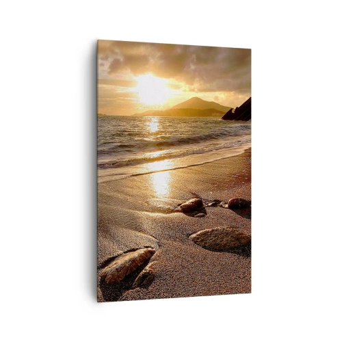 Quadro em tela - Siga o sol em direção às colinas - 80x120 cm