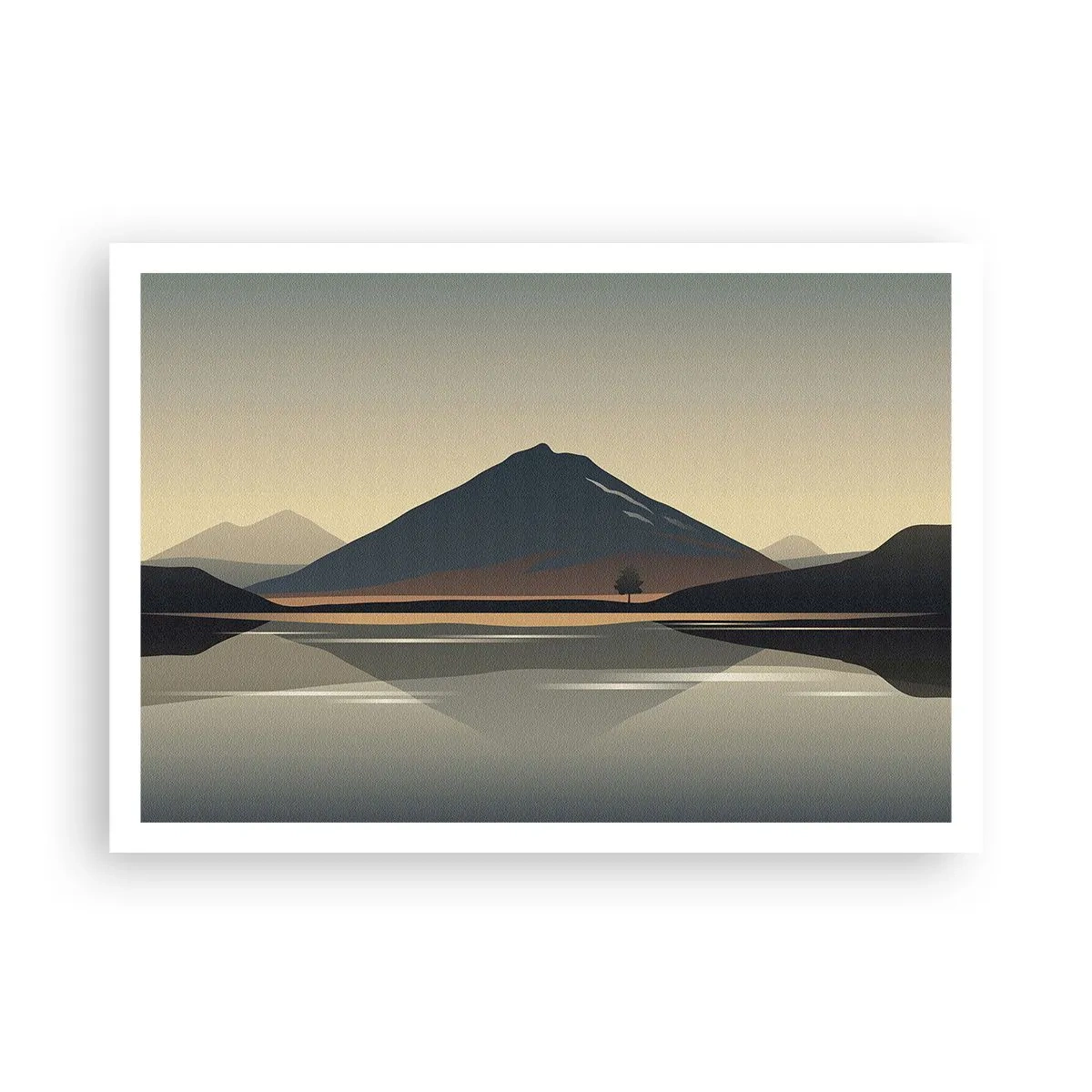 Pôster - Reflexo de espelho - 100x70 cm