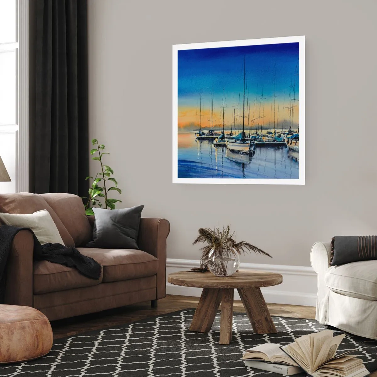 Pôster - Fim de um bom dia - 50x50 cm