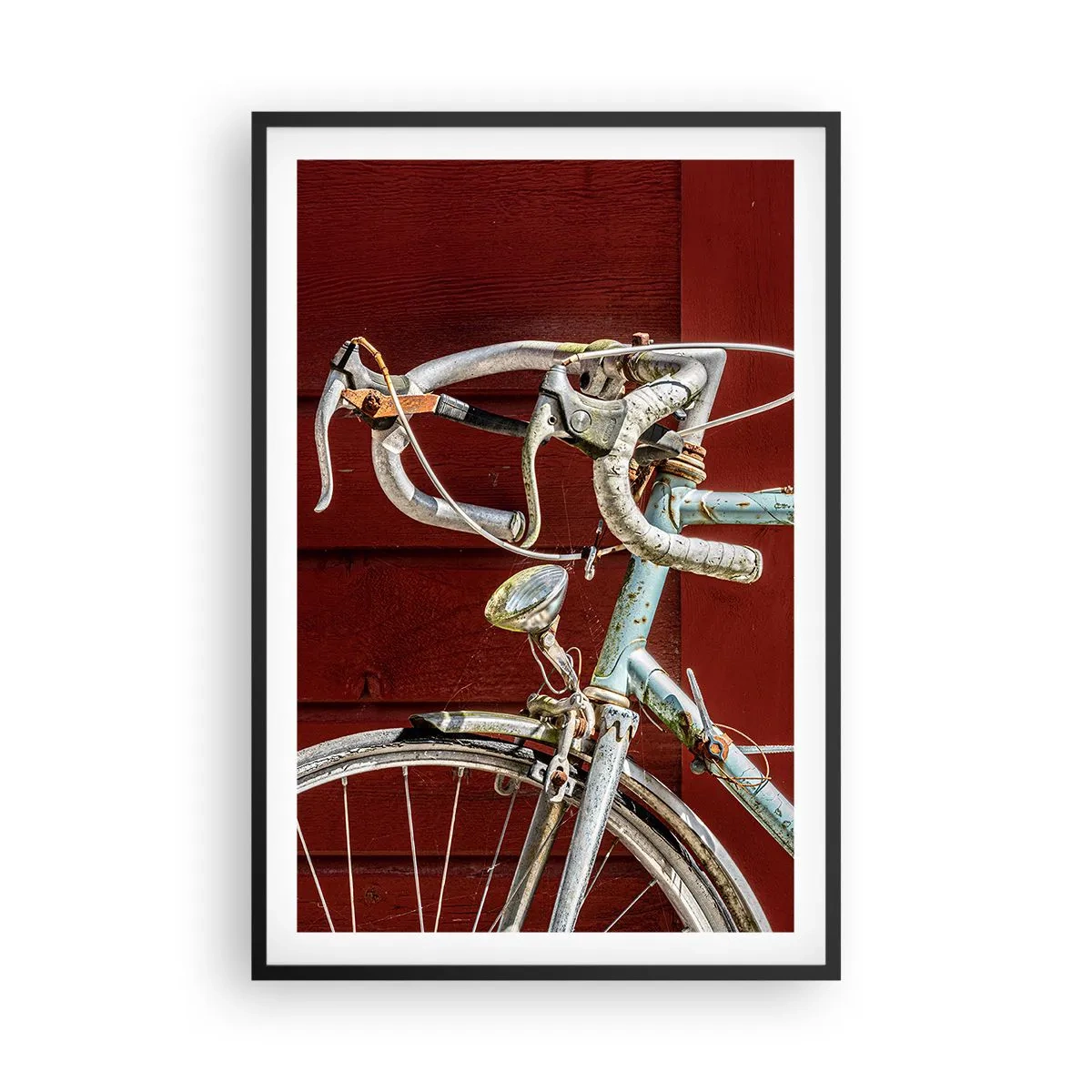 Pôster com moldura preta - Feito para vencer - 61x91 cm