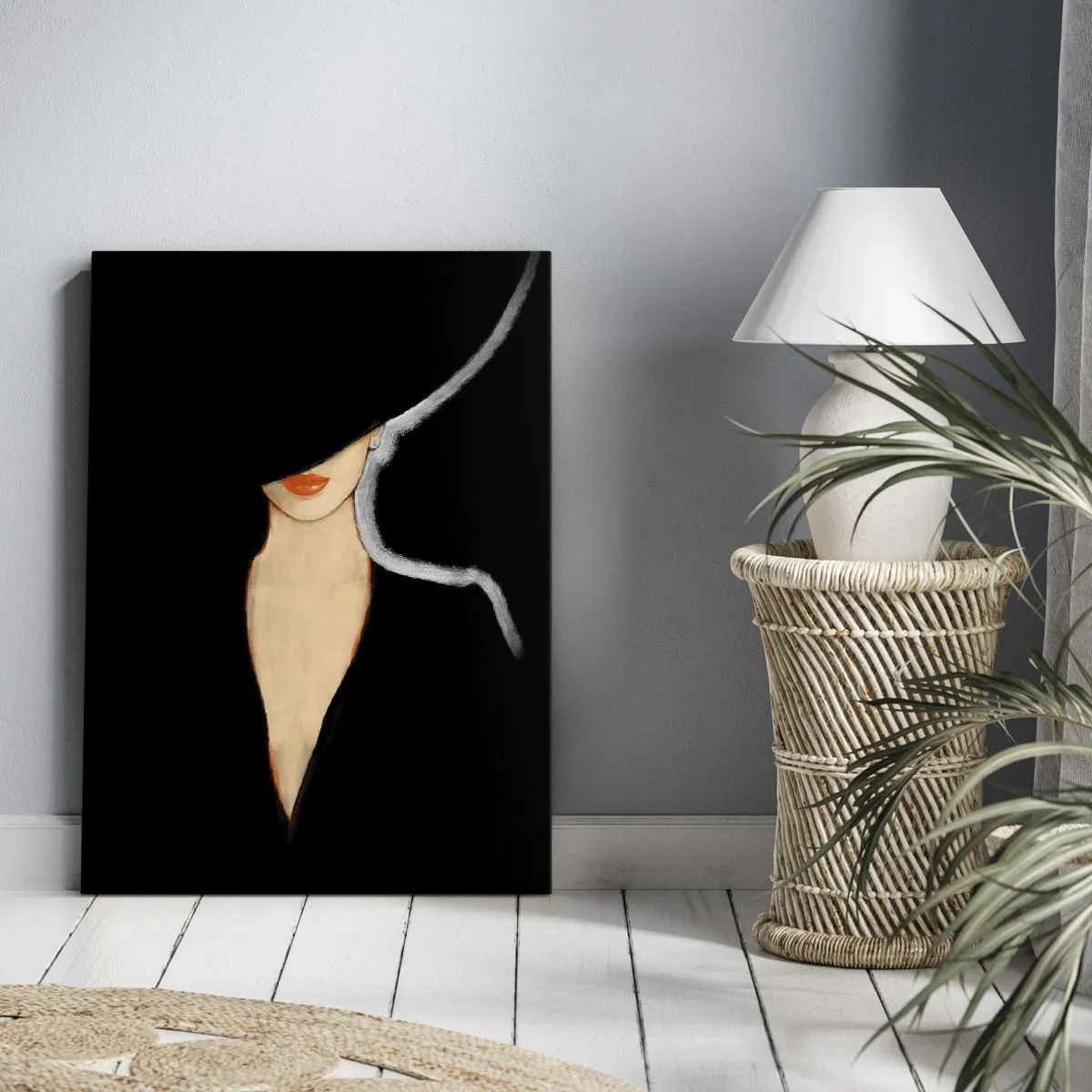 Quadro em tela - Elegância e estilo - 50x70 cm