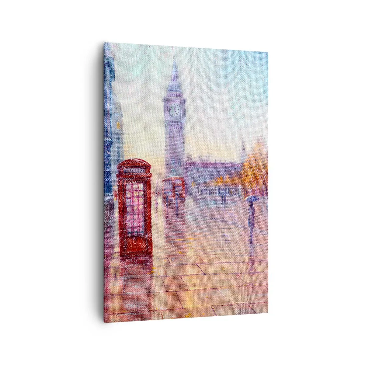 Quadro em tela - Um dia de outono em Londres - 80x120 cm