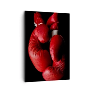 Quadro em tela - As emoções da luta ficaram para trás - 50x70 cm
