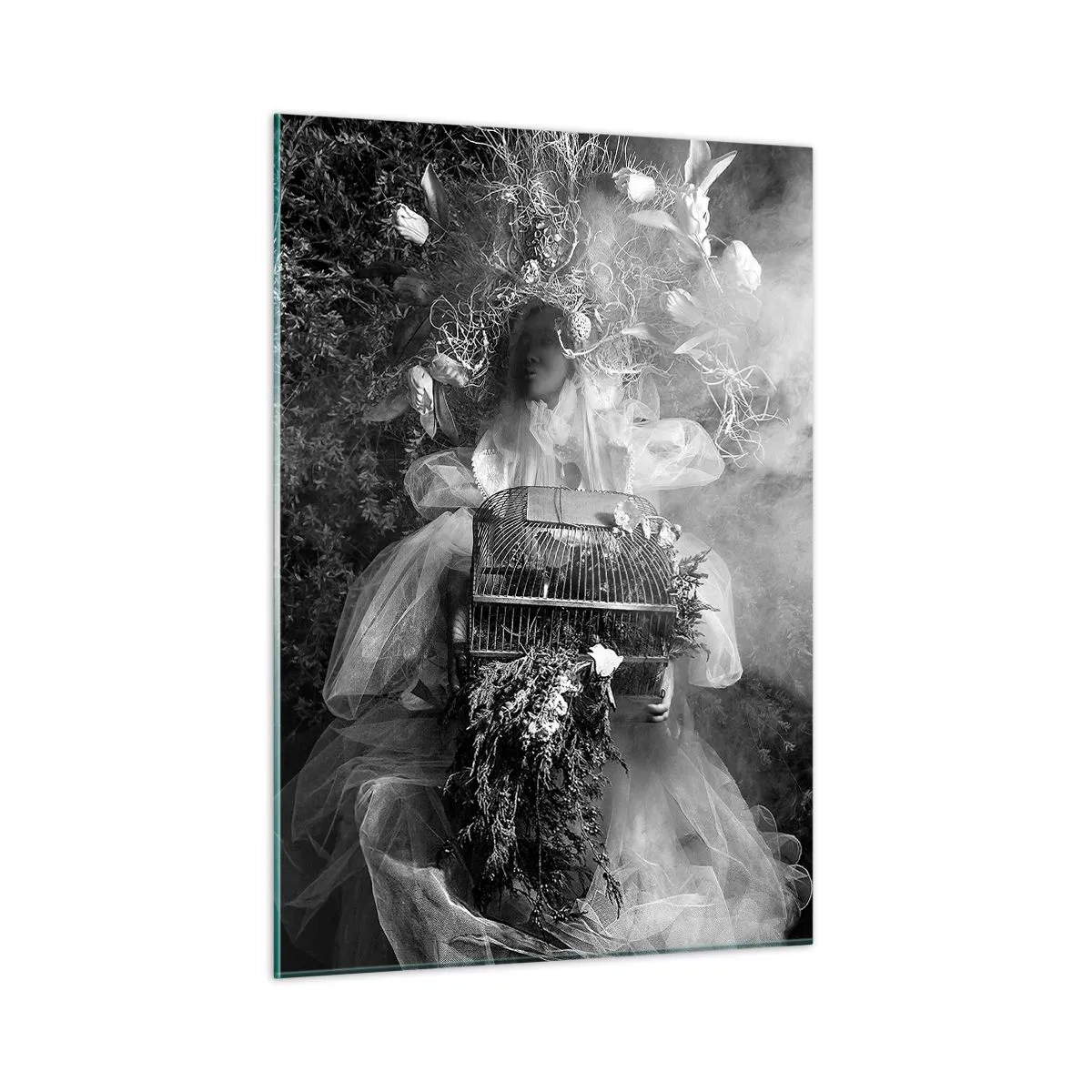 Quadro em vidro - A própria mãe – natureza - 50x70 cm