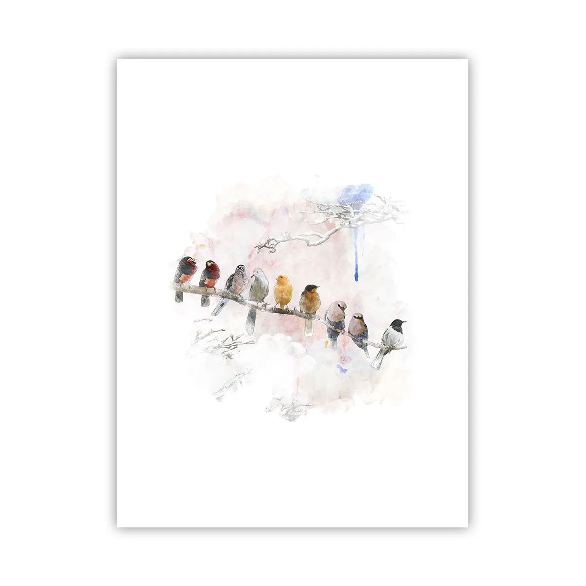 Pôster - Reunião alada - 30x40 cm