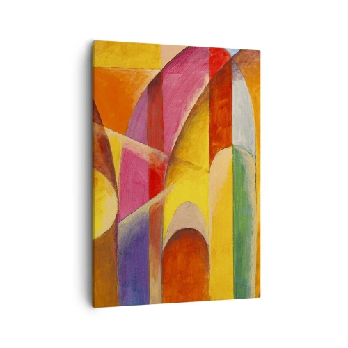 Quadro em tela - Catedral do Sol - 50x70 cm