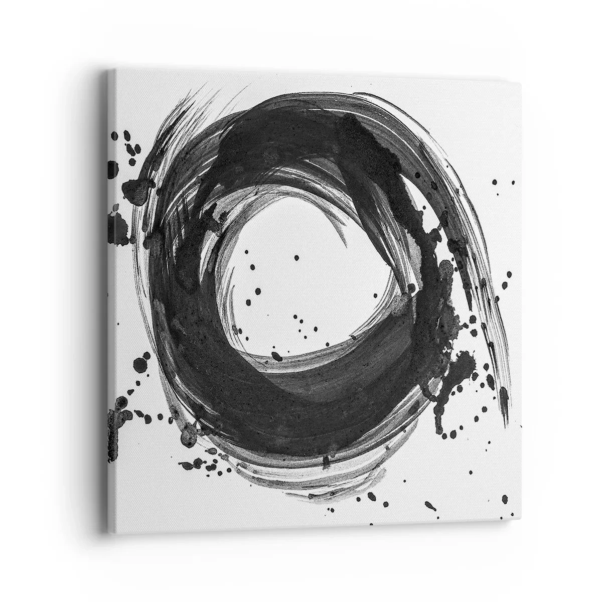 Quadro em tela - O vórtice da criação - 40x40 cm