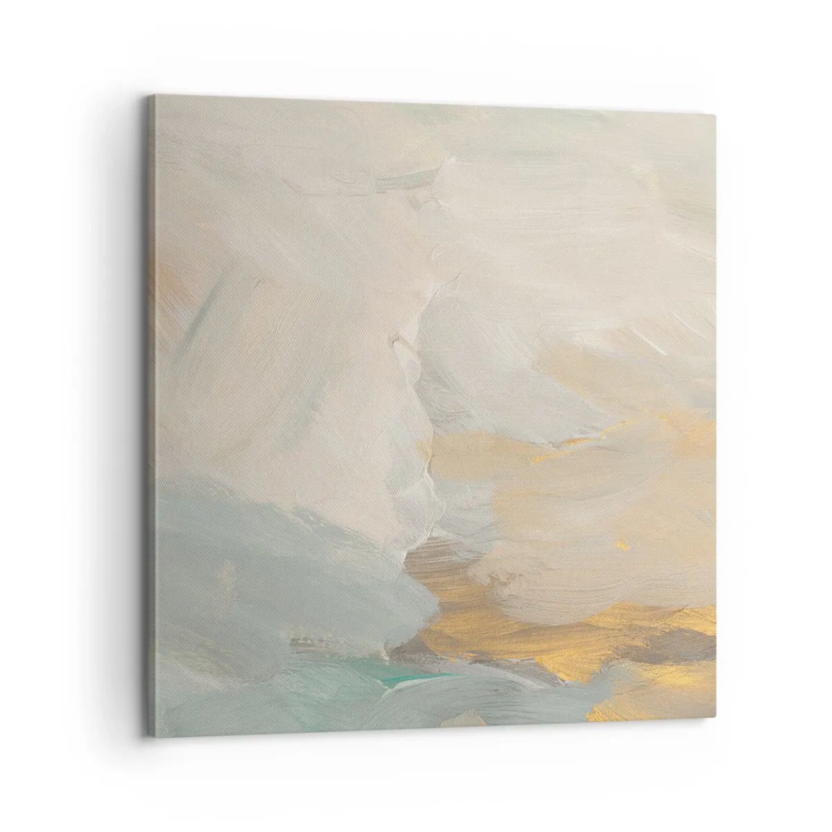 Quadro em tela - Abstração – a terra da gentileza - 60x60 cm